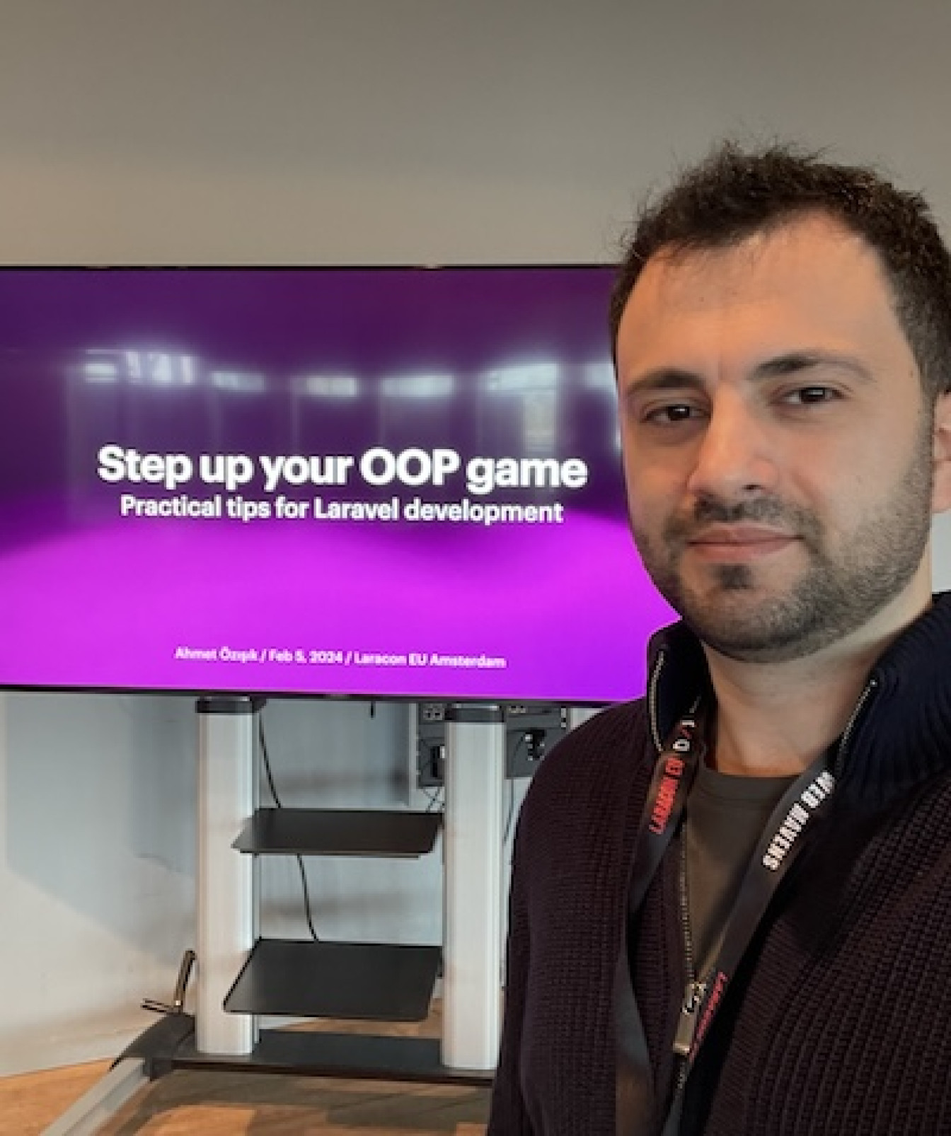 Getting ready for my 15-min talk